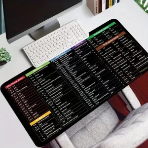 Mousepad XL de Atalhos — Vista principal